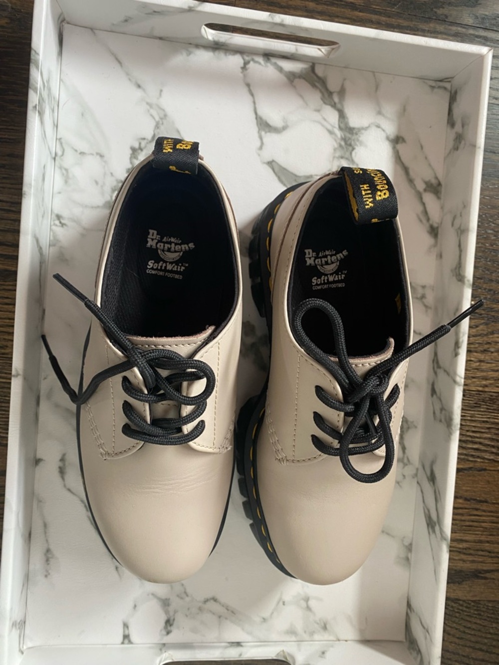 Dr. Martens Audrick 3-Eye Platform Vintage Nappa Lux